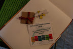 detalle entregado como recuerdo y agradecimiento a las personas que participaron en la lectura
