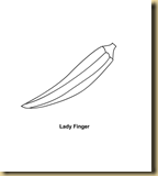 lady finger - quiabo