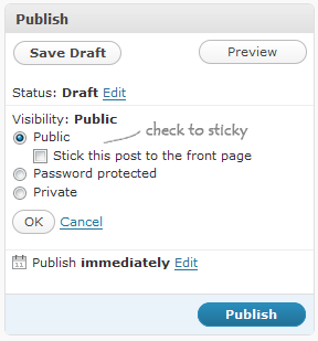 WordPress Publish Module