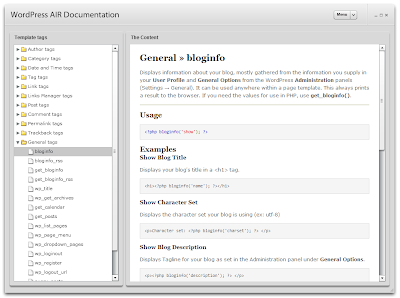 WordPress AIR Documentation