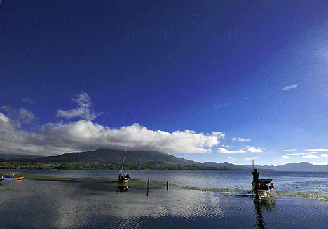 lake batur mount batur