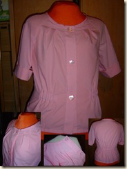 blusa rosa