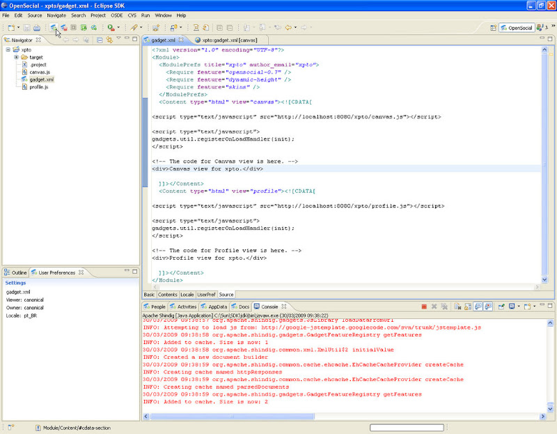 Interface OSDE