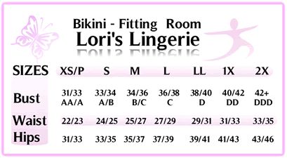 Sexy Lori's Lingerie - UjENA Floral Marilyn Bikini - UJL205