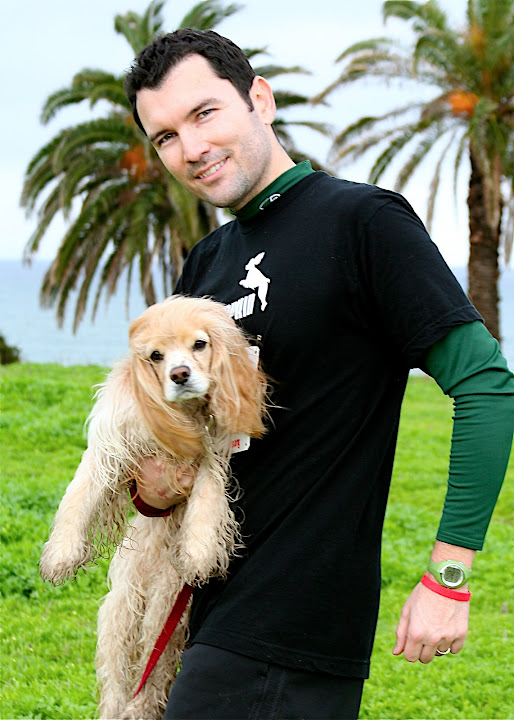 Porfirio and Pumpkin at the Puppy Love 5k