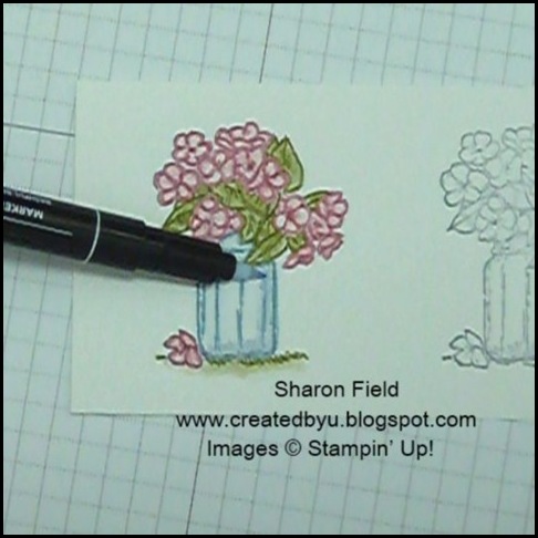 watercolor-with-markers, sharon-field, created-by-you, on-the-grow, stampin-up, summer-mini-catalog