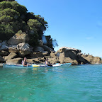 Skipper Dominik und Paddler Dani