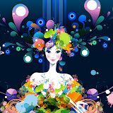 40 Beautiful Digital Art Girls Silhouettes Wallpapers