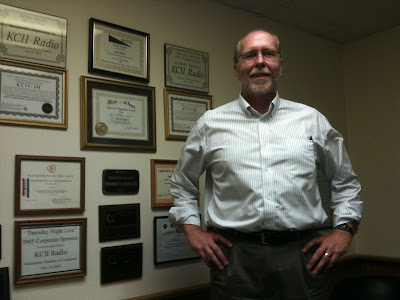 Iowa 2nd District Congressman Dave Loebsack At KCII.<br />
(KCII's Chance Dorland)