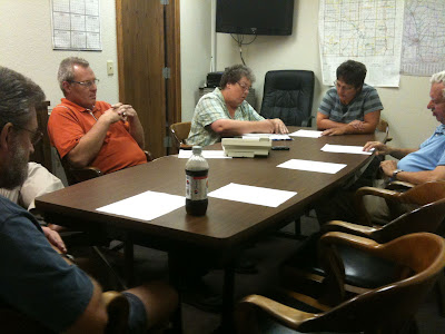 The Washington City Council Held A Special Session Friday Afternoon To Sell It's Land Plot Of Industrial Land.<br />
(KCII's Chance Dorland)
