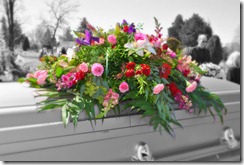 Casket flowers