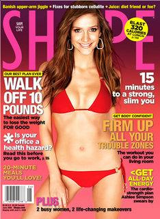 ASHLEE SIMPSON on Shape magazine