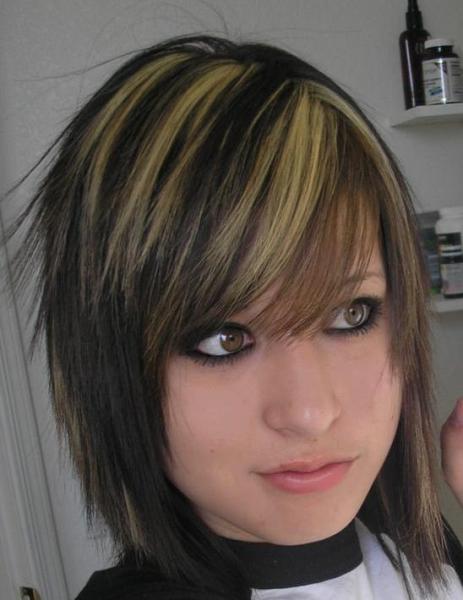 emo girl hairstyle picture