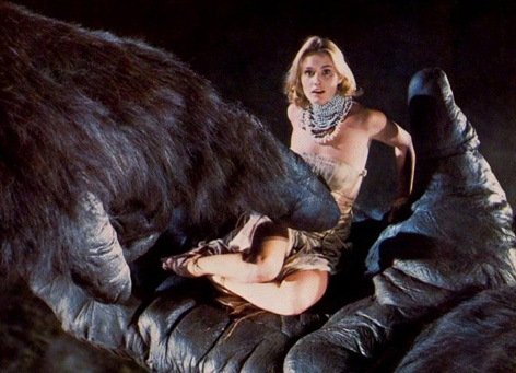 4 King Kong 1976 remake Jessica Lange as Dwan