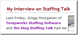 Staffing