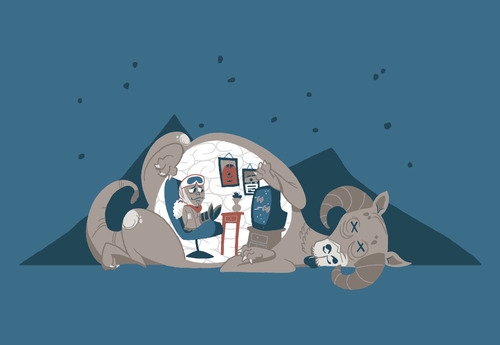 Tauntaun Star Wars. Home Sweet Taun Taun