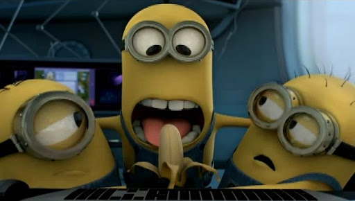 TAGS: Animated short films, banana, Despicable Me, minions, yellow