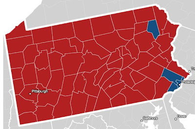 PA Governor's Race - Corbett (55%) vs. Onorato (45%)