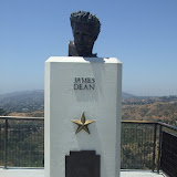 James Dean Statue at the Griffith Observatory