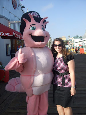 Debbie with Bubba Gump