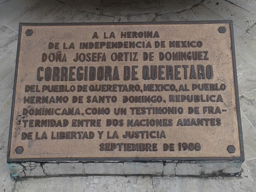 Placa Corregidora de Queretaro