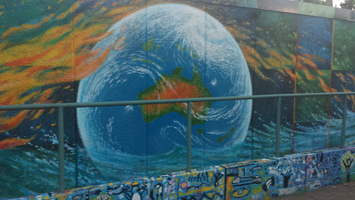 Globe Mural