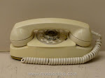 Desk Phones - Western Electric 702B Ivory Princess