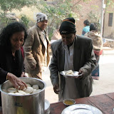 Hot idli served by Ammananda