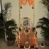 Close up of altar