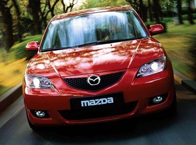 red mazda