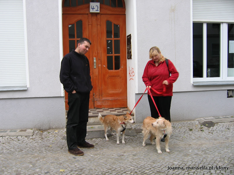 Klony w Berlinie Klony w Berlinie – powitanie