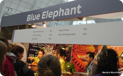 Blue elephant
