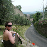 This area on the map looks like a lovely open green park. Its actually a hilly road to the top of a hill.