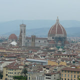 Climb to the top is rewarded with a view of the Florentine roof tops