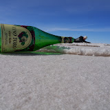 Dee crawls out having found that last drop