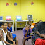 Cam, Arie, two unidentified audience members, Davontay