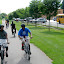 Hopping on the Genesee River Trail near Ford Street