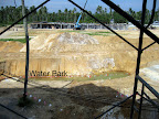 A big hole that will become a water park