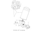 Datsun Fairlady illustration no. 007-2 Oil Filter 1600 (R16) From E/# R-02312