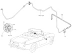 Datsun Fairlady illustration no. 023-5 Tube & Oil Pressure Gauge