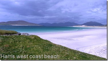 Harris west coast beach