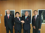奈良県知事訪問