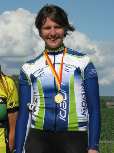 Rebecka p&aring; prispallen