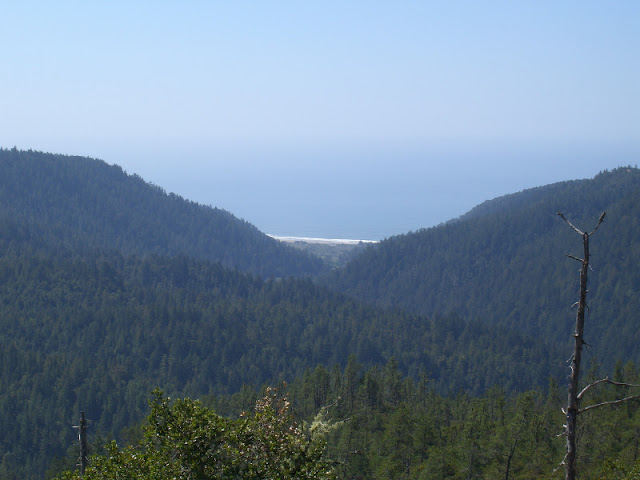 Waddell Beach as viewed from McCrary Ridge