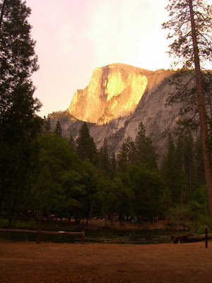 Half Dome sunset