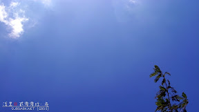 天空还是很蓝 / 我们的影子到另一边去了 / 在那里等我们