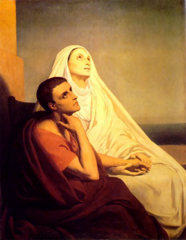 [St. Augustine and His Mother by Ary Schreff[5].png]