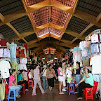 Apparel vendor inside Ben Thanh Market - Ho Chi Minh City