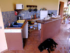 Vista Cucina della Guadalupe Surfhouse