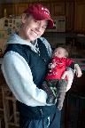 Vanessa was the next Kleiss aunt to visit over a weekend while she had something of a break between her crew competitions and practices.